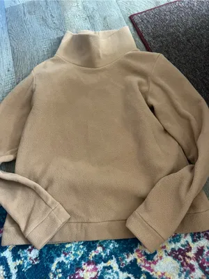 Dudley Stephen’s Women's Camel Mock Neck Cozy Sweater thumbnail 1