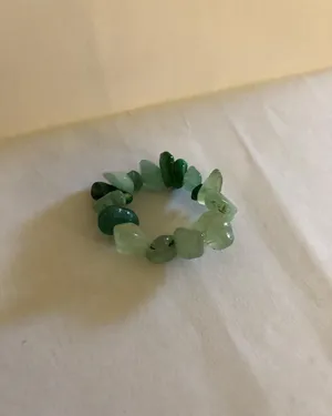 Handmade Green Aventurine Ring thumbnail 1