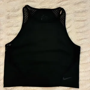 Nike Black Mesh Dri-FIT Tank Size Small thumbnail 1