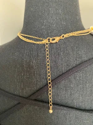 Ana A New Approach layered necklace gold thumbnail 4