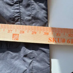 Eileen Fisher Charcoal Gray Lightweight Drawstring Hooded Anorak Jacket XS‎ thumbnail 10