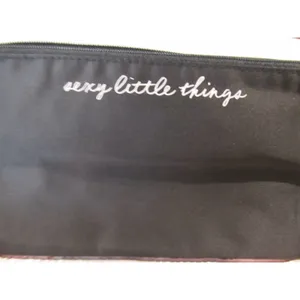 Victoria’s Secret Black Satin Sexy Little Things Travel Lingerie Case thumbnail 3