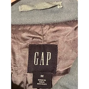 Gap Teal Zip n Toggle Y2K Peacoat size Medium thumbnail 8