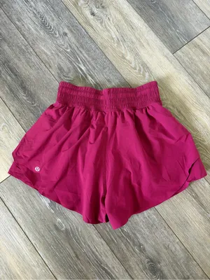 Lululemon Shake It Out High-Rise Running Short 2.5" Magenta Smoke Size XXS NWOT thumbnail 5