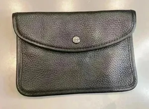 Michael Kors Black Leather‎ Clutch Wristlet Wallet thumbnail 1