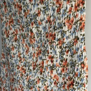 Windsor Floral Smocked Strapless Dress thumbnail 3