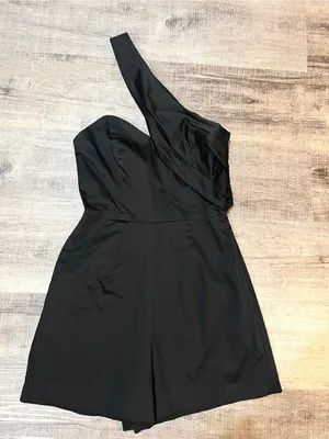 HUTCH BY ANTHROPOLOGIE One Shoulder Romper thumbnail 3