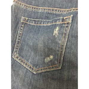 Old Navy Women's Blue Mini Jean Skirt Zip & Button Pockets Size 6 thumbnail 10