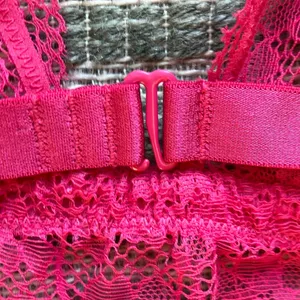 Free People Pink Lace Bralette Intimates thumbnail 4