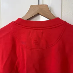 Anine Bing Sport Tyler Oversized Sweatshirt - Red - NWT thumbnail 11