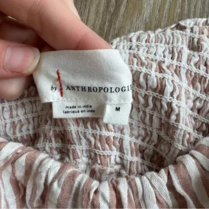 Anthropologie A+ Ruffle Smocked Blouse thumbnail 7