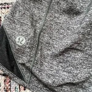 Lululemon Hotty Hot Short II 2.5" Heather Lux Multi Black Heathered Black Size 8 thumbnail 14