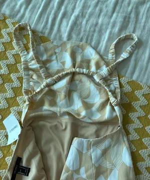 Forever 21 Tan Patterned Mini Dress thumbnail 3