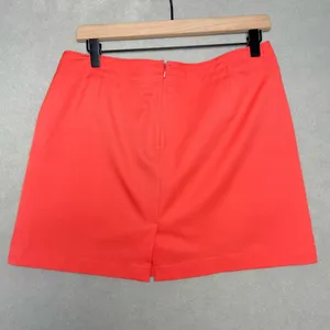 PGA Tour Womens Golf Tennis Orange Skirt Short Athletic Pockets thumbnail 2