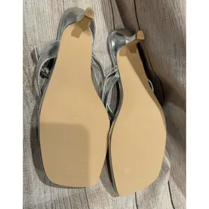 Coutgo Women's Square Open Toe Low Heel Sandals NIB Size 11 thumbnail 8
