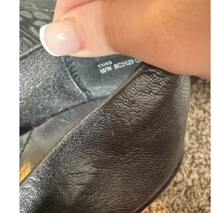 B.O.C Peggy Slip On Black‎ Leather Clogs Size 11 thumbnail 6