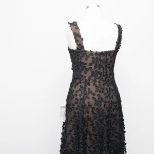 Dress The‎ Population - Anabel Gown Black Nude Medium thumbnail 10