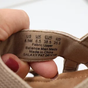 Naturalizer Sandals Womens 8.5M Galaxy Taupe Wedge Silver Ring Elastic Excellent thumbnail 7