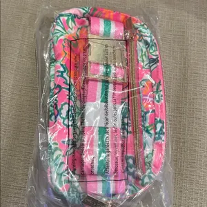 Lilly Pulitzer belt bag NEW Soleil Pink Perfect Poppy thumbnail 4