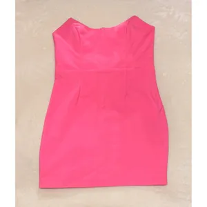Superdown Stevie Sweetheart Mini Dress Women's S Hot Pink Strapless Bodycon thumbnail 3