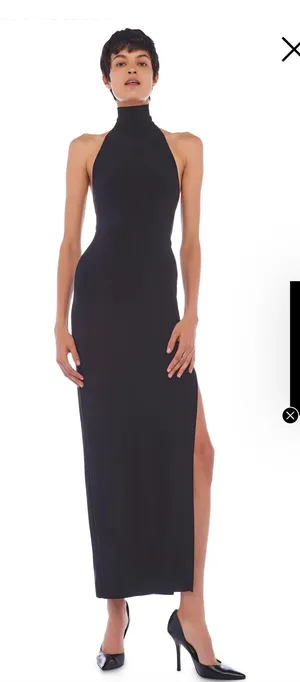 Norma Kamali Black Dress thumbnail 1