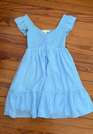 Blue summer dress Size XS thumbnail 1
