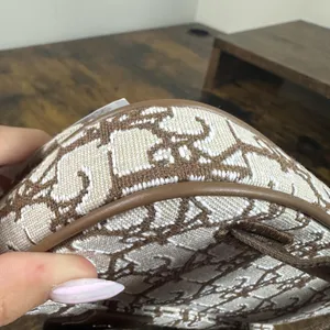 Dior X Cactus Jack Belt Bag Small Brown Canvas Leather Monogram Fanny Pack Italy thumbnail 16