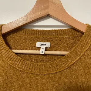 Aerie Cozyup Shrunken Crew Sweater thumbnail 6