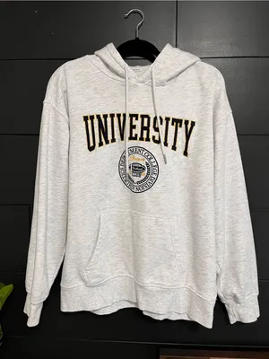 GARAGE University Athletics Dept College Unisex Pullover Hoodie Sweatshirt S EUC thumbnail 1
