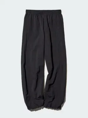 Uniqlo Women’s Geared Pants Black XS New Wide Leg thumbnail 4