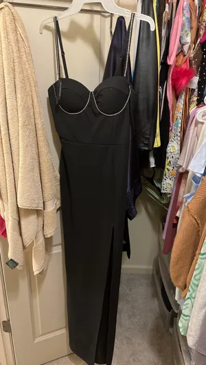 long black  dress thumbnail 3
