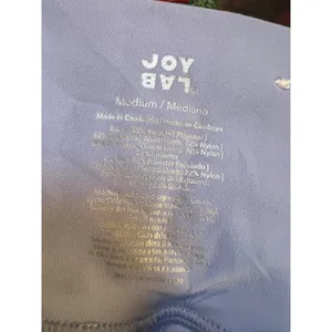 JoyLab Women's Size Medium Pleated Side Woven Shorts Periwinkle Blue Pockets thumbnail 10