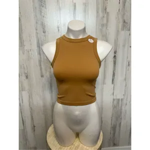 Brown tank top Brown thumbnail 2