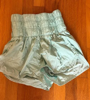 Teal free people shorts thumbnail 1