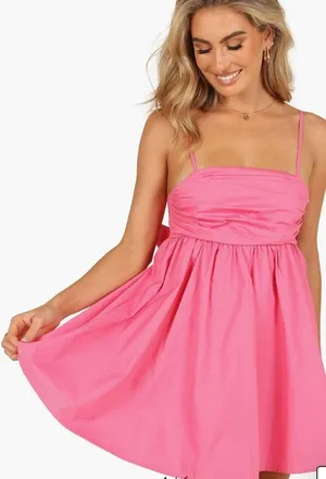 Pink mini dress thumbnail 1