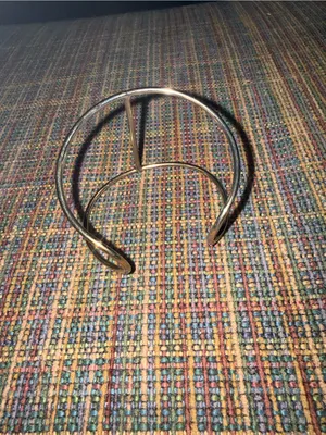 Emerald + Duv Joshua Tree Cage cuff bracelet Gold thumbnail 4