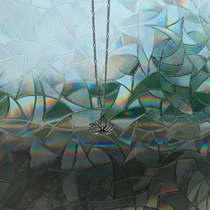 Handmade Silver Lotus Necklace thumbnail 5