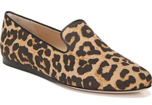 NEW Veronica Beard Griffin Loafer Size 7 Animal Print thumbnail 1