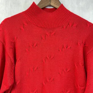 Vintage Partners Mervyns Womens Sweater Size M‎ Textured Preppy Retro 90s Indie thumbnail 3