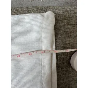 Stars Above Womens Ribbed Long Sleeve Pajama Lounge Top Soft White Size Small thumbnail 7
