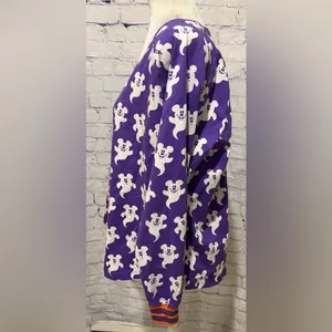 Disney Long Sleeve Top Womens Mickey Mouse Ghosts Halloween Purple Size XL thumbnail 3