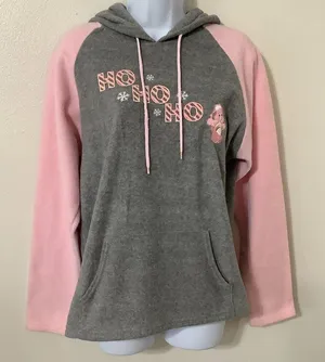Vintage Care Bears Hoodie Small True Vintage Y2K 2000s Fleece Christmas Kidcore‎ thumbnail 1