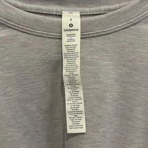 Lululemon Tuck & Gather Twist Front Long Sleeve Pullover Top Sweatshirt size 8 thumbnail 3