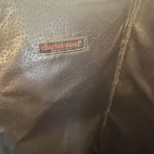 Source Unknown Charles David Boots Womens Size‎ 7.5 Taupe Leather Riding Knee High Made Italy thumbnail 8