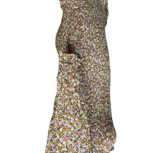 Faithfull The Brand Es‎ Saada Floral Smocked Dress Brown Pink Size 2 thumbnail 8