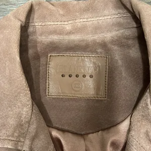 Blank NYC Suede Moto Jacket 100% Leather thumbnail 3
