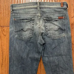 7 for all Mankind bootcut low rise jeans 27 thumbnail 10