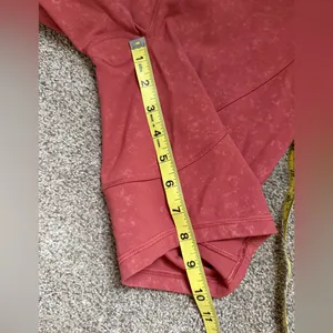 Lululemon Track and Train Short 8" *Embossed in Speckle Emboss Soft Cranberry 6 thumbnail 14