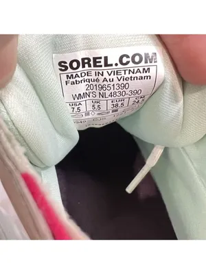 SOREL Sneaker Kinetic Breakthru Venture Waterproof Snow Rain Shoes Women Sz 7.5 thumbnail 13
