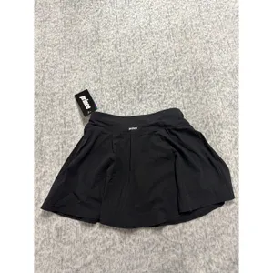 Prince Womens Flounce Skort Pure Black Tennis Skirt Built-in‎ Shorts WPT17231 XS thumbnail 3